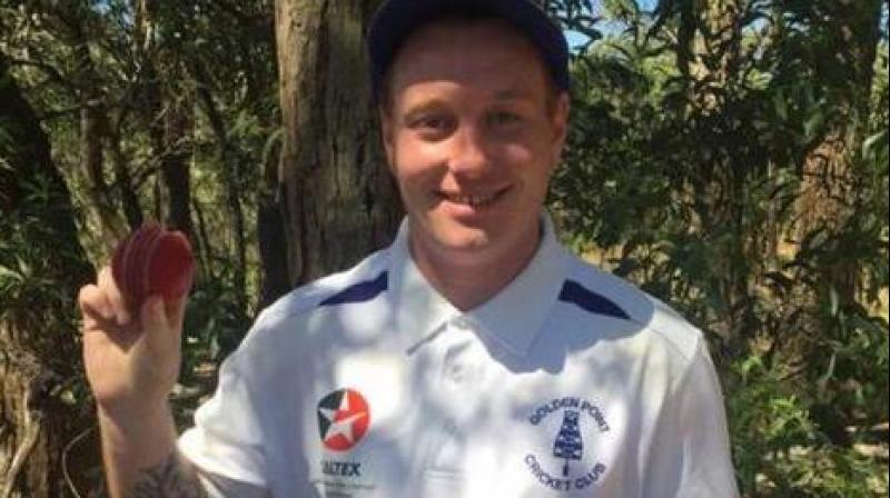 Aled Carey started playing at the age of nine and has represented Golden Point Cricket Club for 14 years. (Photo: Golden Point Cricket Club)