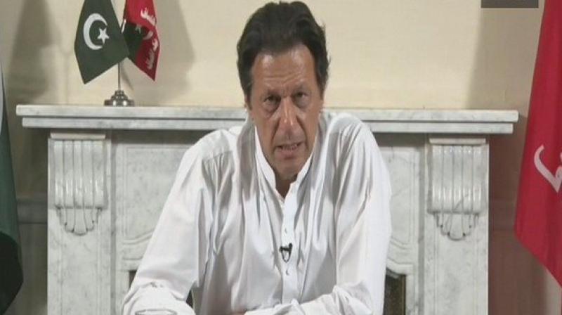 Addressing the Pakistan media, the PTI chief said he had grown up hating India due to the bloodshed and violence associated with the partition. (Photo: Twitter | ANI)