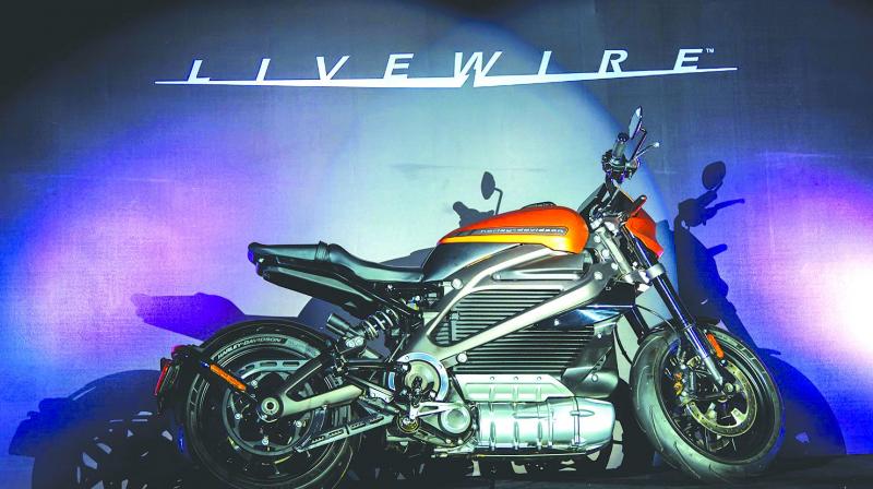 Harley Davidsonâ€™s electric LiveWire unveiled
