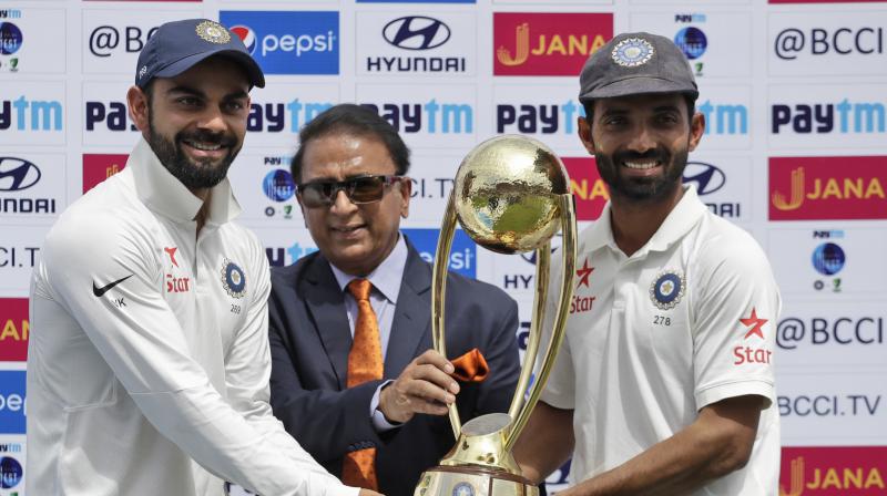 Ajinkya Rahane was asked to lead the side after Virat Kohli was ruled out of the fourth and the final Test due to a shoulder injury. (Photo: AP)