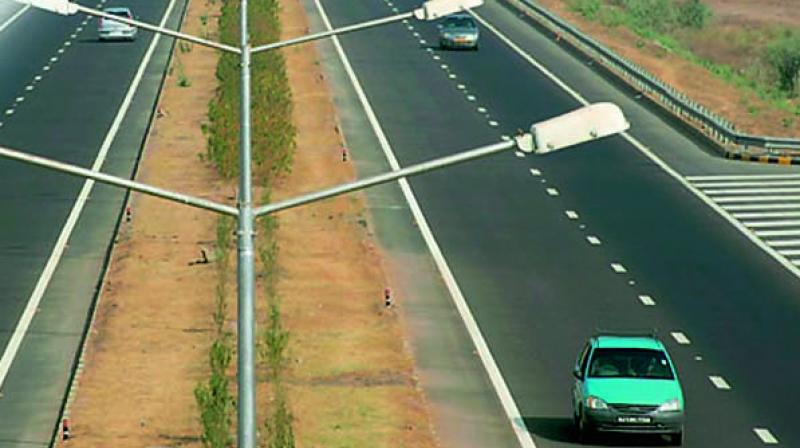 NHAI officials say they would conduct a meeting with union surface ministry and will take up half-finished works in January 2019.  (Representational Images)