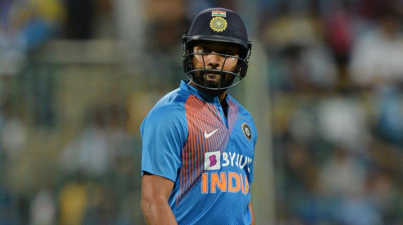 Rohit Sharma equals MS Dhoni\s record of playing most T20Is for Team India
