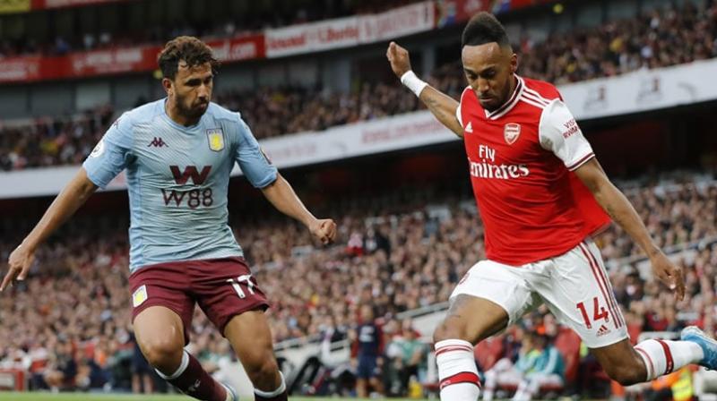 Premier League 2019-20: 10-men Arsenal overturns lead, wins 3-2 vs Aston Villa