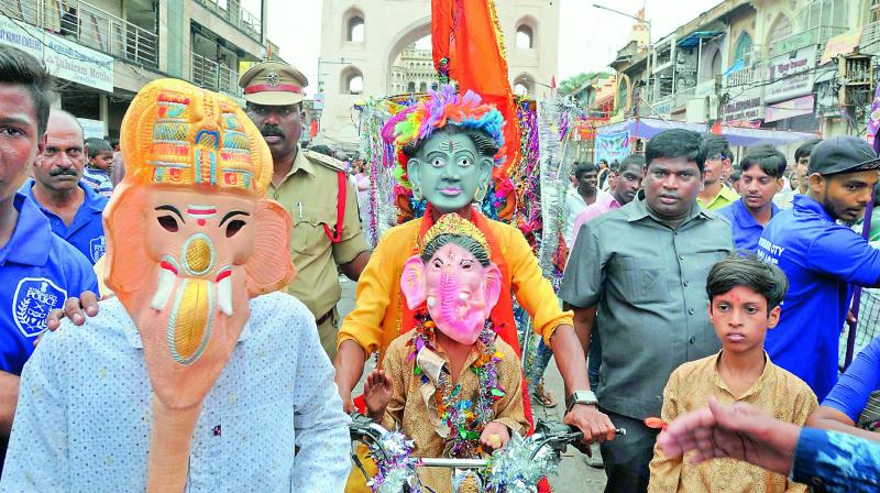 Hyderabad: Early immersions began in 2016