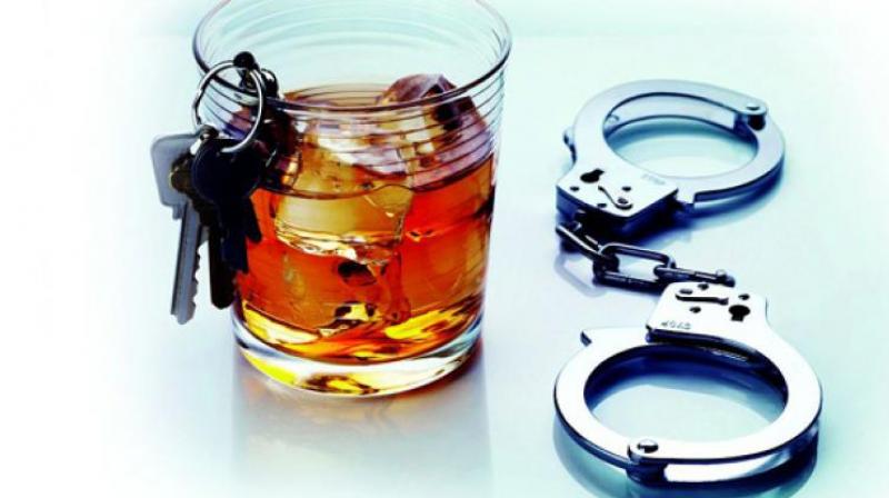 At Rajendranagar, the court imprisoned four people for three days, four others for two days and four more for drunk driving.    (Representational image)