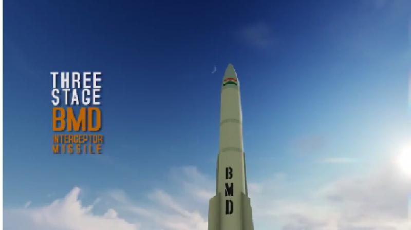 Watch: Simulation of A-SAT BMD interceptor missile fired by India