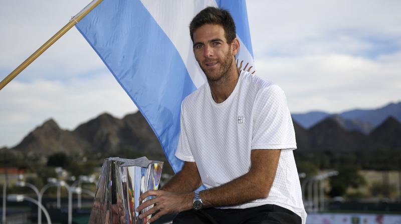 Former US Open champion Juan Martin Del Potro handed Roger Federer his first match defeat of 2018 and extended his own win streak to 11 matches, including a title run earlier this month at Acapulco. (Photo: AP)