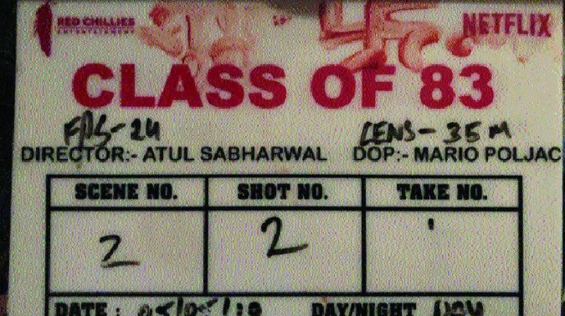 Shooting begins on Shah Rukh Khanâ€™s Class of 83