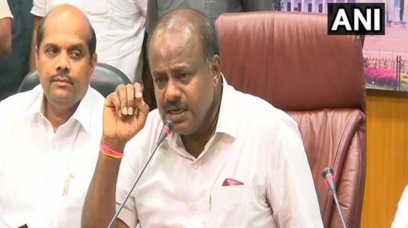 In future, same kind of political developments will take place, instability of government may continue even after the new government is invited by the Governor, Kumaraswamy said. (Photo: ANI)
