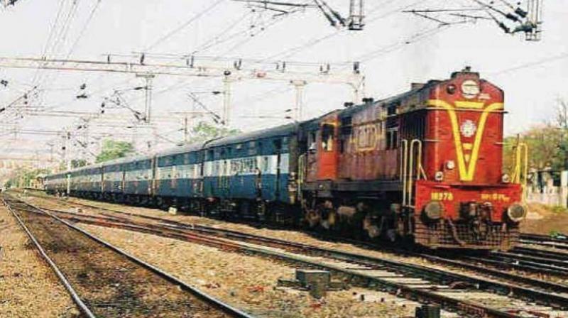 On the 16791/16792 Tirunelveli-Palakkad Palaruvi Express there are only seven coaches available at present.(Representational Image)