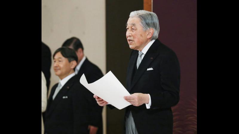 Emperor Akhito steps down as Japan marks the end of \Heisei\ period