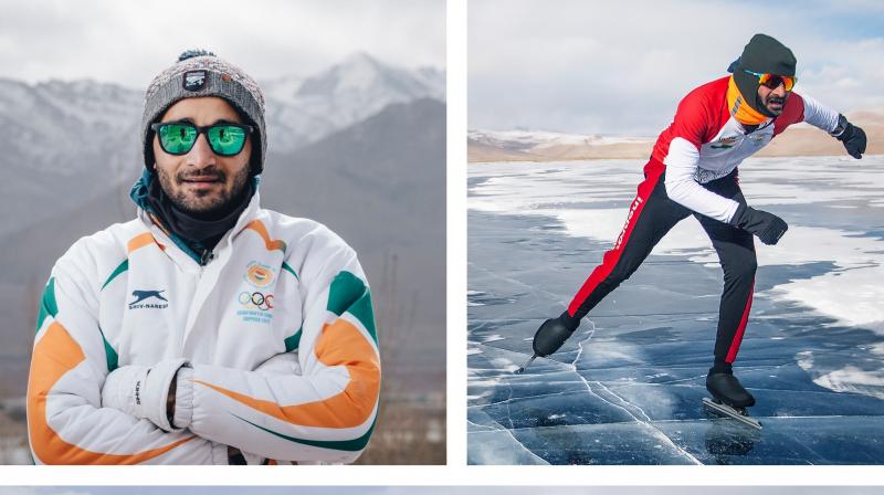 On thin ice? Not at all, says Indiaâ€™s fastest distance ice skater
