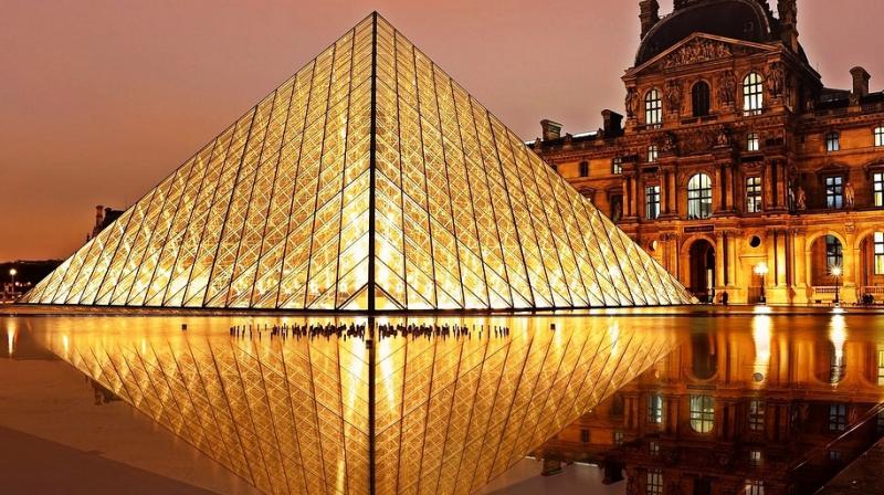 Louvreâ€™s glass pyramid celebrates 30th anniversary