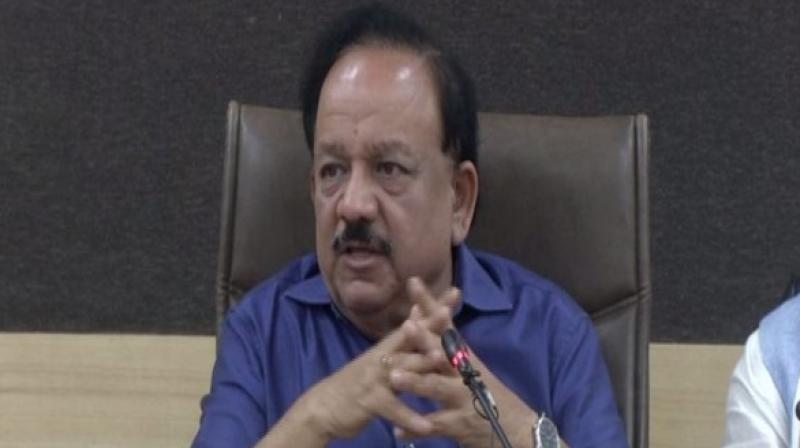Health Minister Harsh Vardhan takes stock of situation at AIIMS, meets director