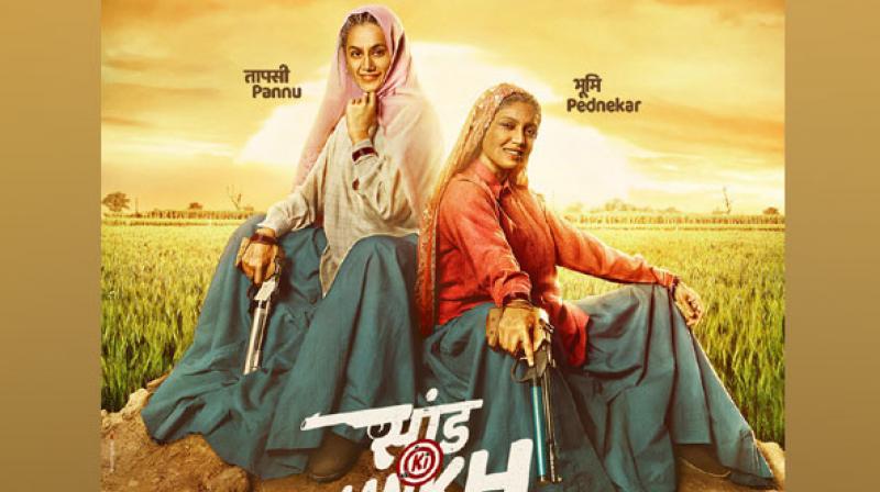 Taapsee, Bhumi-starrer \Saand Ki Aankh\ exempted from SGST in Rajasthan