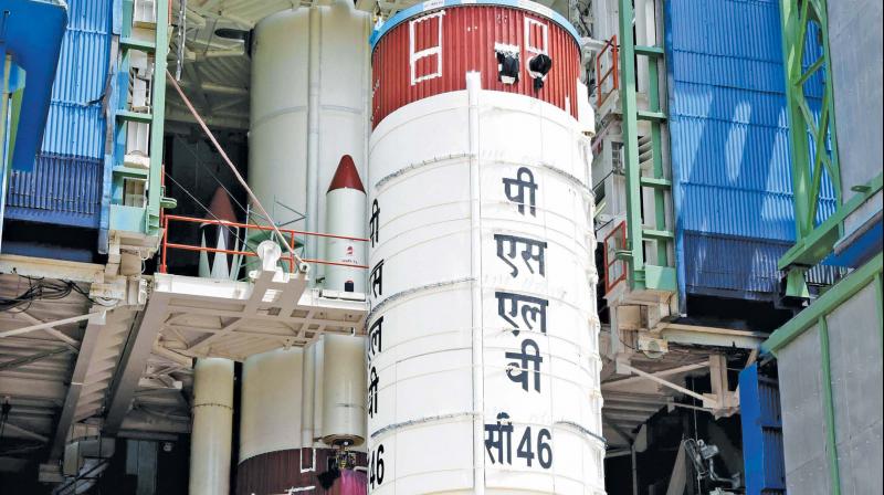 25-hour countdown begins for launch of Risat-2B