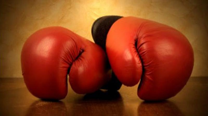 Indias top boxers Manoj Kumar and Shiva Thapa registered comprehensive victories to cruise into the quarterfinals of the Second Elite Mens National Boxing Championship being held in Visakhapatnam, on Friday.