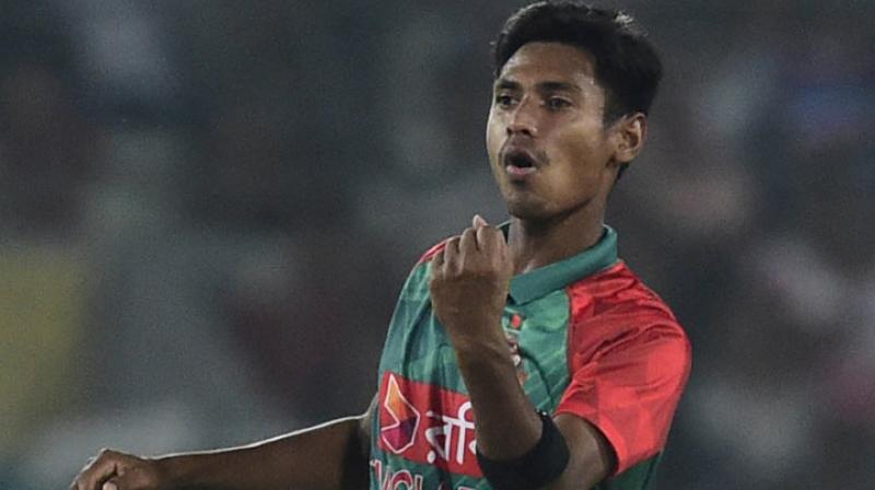 Two years ago during Indias tour of Bangladesh, Rahman rose to the limelight by bagging five-wicket hauls in two consecutive matches against the defending champions of the Champions Trophy. (Photo: AFP)