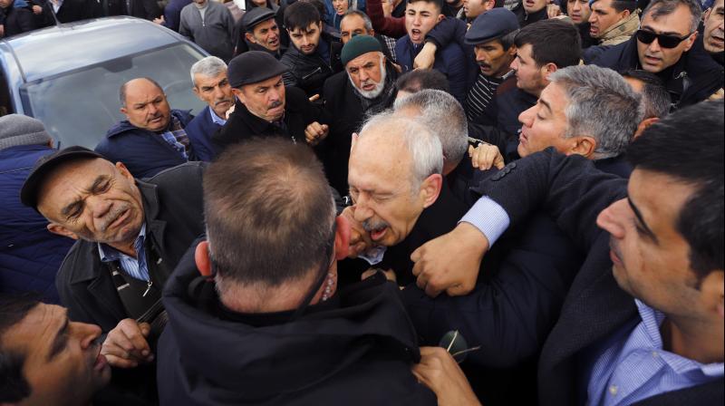 Turkey police arrest ruling party member, five others after attack on Oppn chief