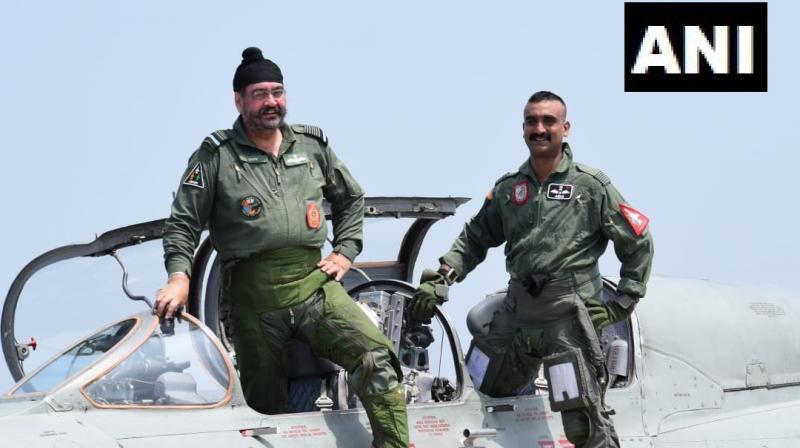 Watch: Indian Air Force chief Dhanoa, Abhinandan Varthaman fly MiG-21 together