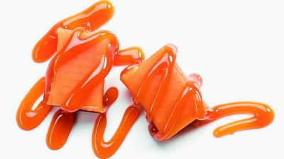 Nutritional Information 69 gm of caramel topping  Calories — 103 Kcal Protein — 0.62 gm Carbohydrates — 27.2 gm