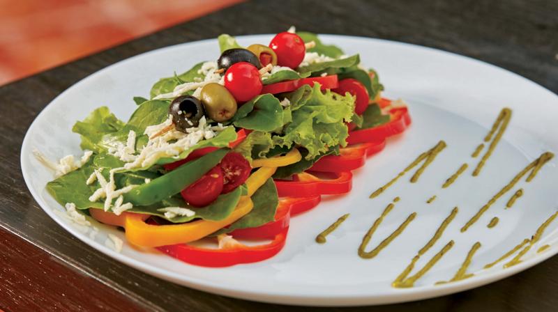 Olive and Peppers Salad