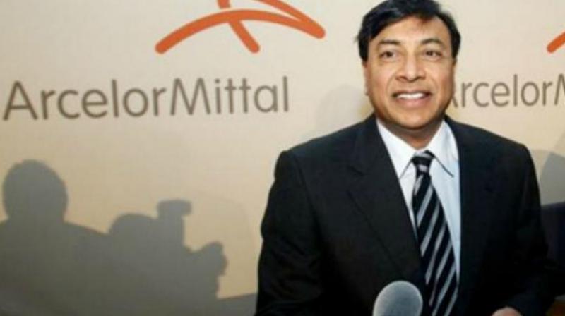 Arcelor Mittals Chairman and CEO lakshmi Mittal