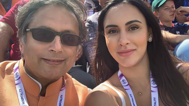 Meet Deana Uppal, spotted with Shashi Tharoor during India vs England match