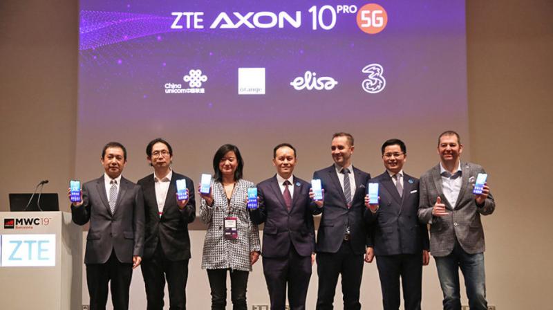 The latest addition to ZTEs premium flagship Axon series is expected to be available in Europe and China in the first half of 2019.