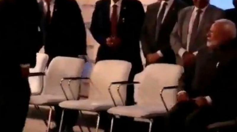 Modi refuses sofa, opts to sit on chair during photo session in Russia