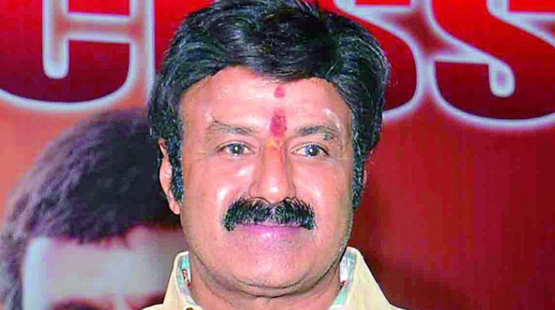 Balayya, wife campaign in Hindupur Assembly
