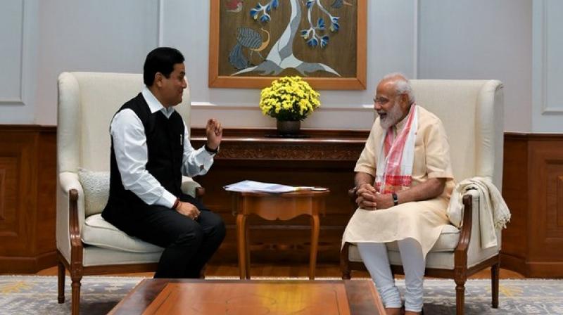 PM Modi meets governors of 3 states, Assam CM