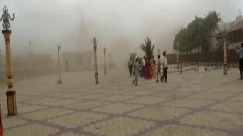Dust storm hits Somnath temple ahead of cyclone Vayu\s landfall