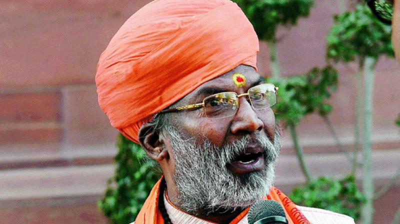 Came to thank him after elections: Sakshi Maharaj meets rape accused in Sitapur jail