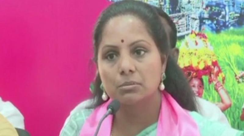 KCR\s daughter hits out at BJP, asks why it couldnâ€™t solve Kashmir issue