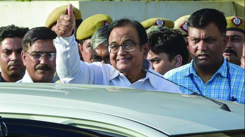 I feel \74 years young\ at heart: Chidambaram tweets from Tihar jail on his birthday
