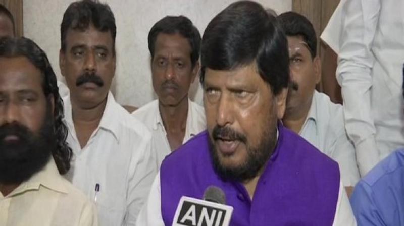 Athawale donates Rs 50 lakh from MP fund for relief work in Sangli, Kolhapur