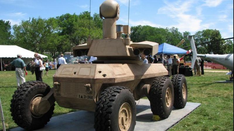 US military to test armed robotic vehicles next year