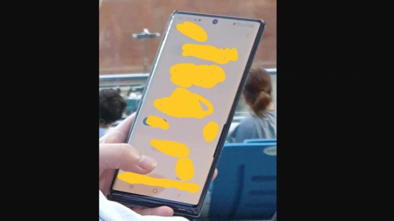 Samsung Galaxy Note 10 spotted in public ahead of official launch