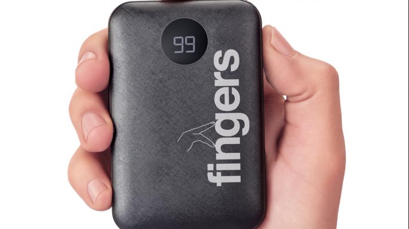 Fingers power banks launch in a series of colours