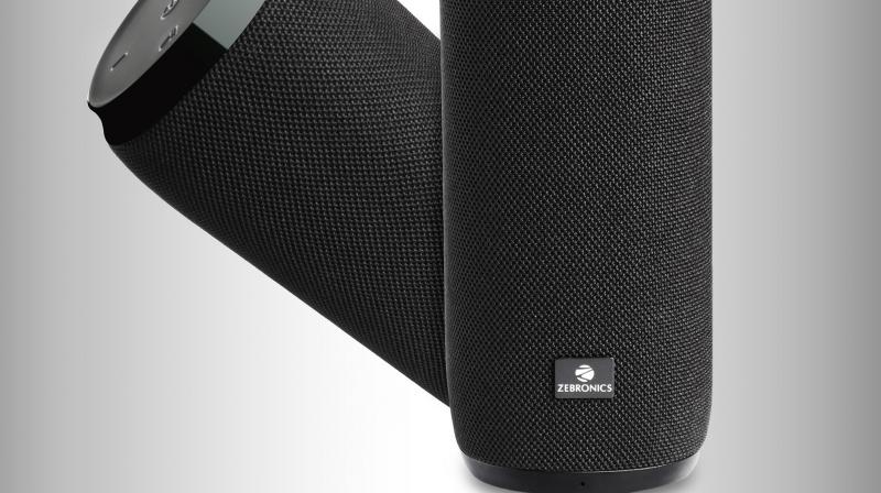 This wireless stereo speaker can play your music for 12 hours straight