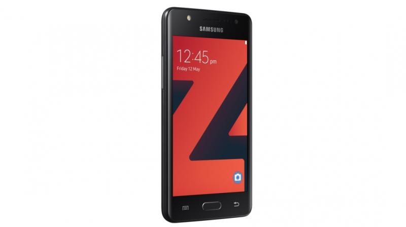 The Samsung Z4 is first Tizen powered phone to feature a 2.5D curved glass display.