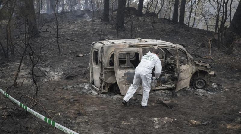 A prolonged drought and mid-October temperatures have fuelled the  spate of blazes. (Photo: AP)