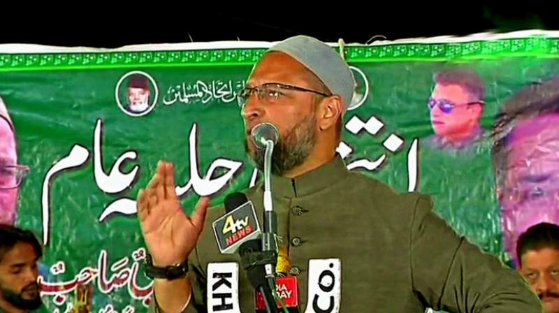 Amit Shah, please tell what have you done in India in the last four and a half years? Is there something that you wanted to do, but could not? AIMIM chief Asaduddin Owaisi said. (Photo: ANI)