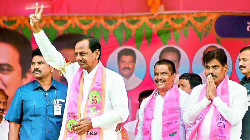 K Chandrasekhar Rao says TRS is ally only of Telangana people