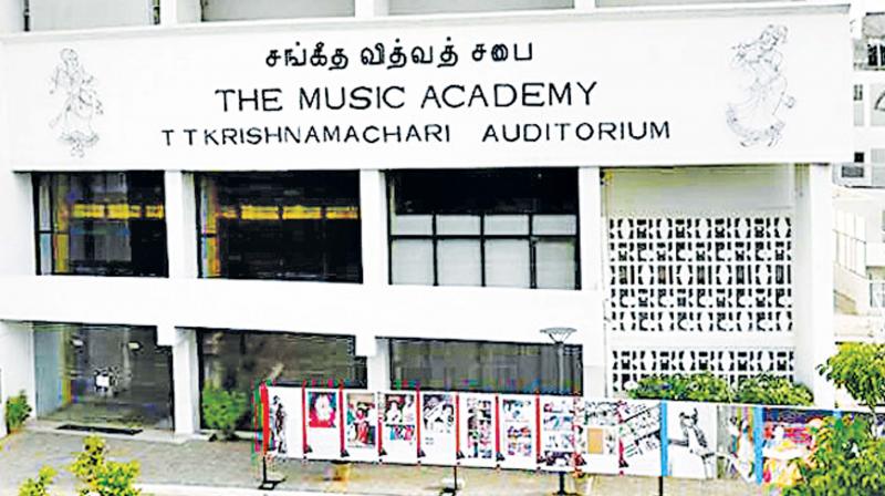 Chennai: Music Academy has no regrets over its action