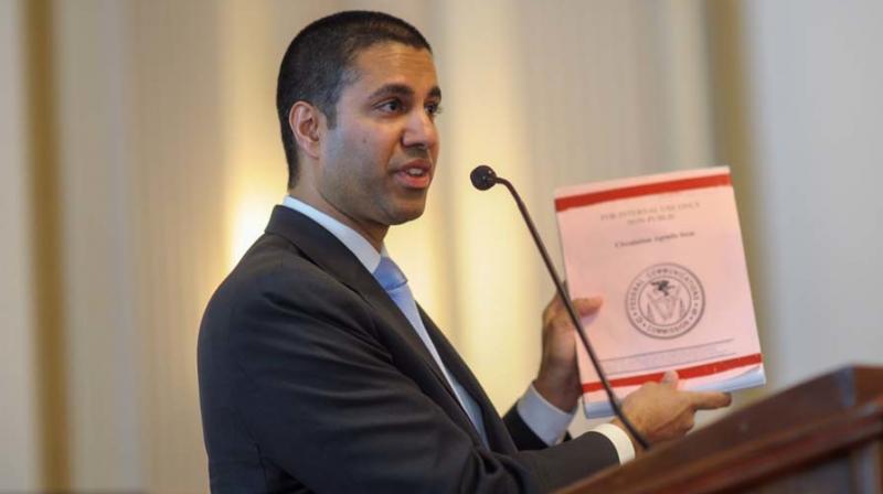 US President Donald Trump has picked Ajit Vardaraj Pai, an outspoken opponent of new net neutrality, to head the crucial Federal Communications Commission. (Photo: AP)