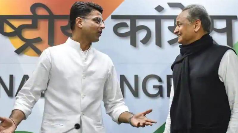 The move came after CM Ashok Gehlot and Deputy CM Sachin Pilot held meetings with Congress president Rahul Gandhi in New Delhi on Wednesday. (Photo: AP)