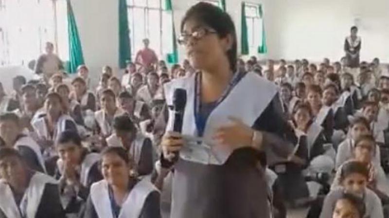 Watch: \How will you guarantee my safety?\: Student asks UP cop on Unnao case