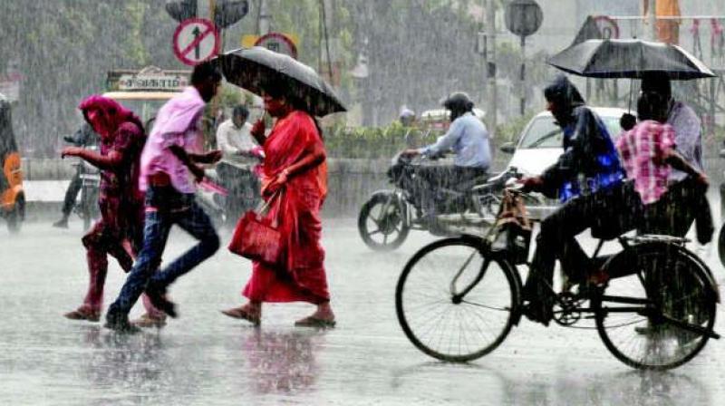 After witnessing extreme humid conditions, parts of Tamil Nadu have witnessed mild thunderstorms on Thursday.